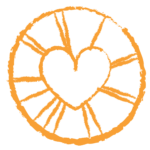 orange heart icon